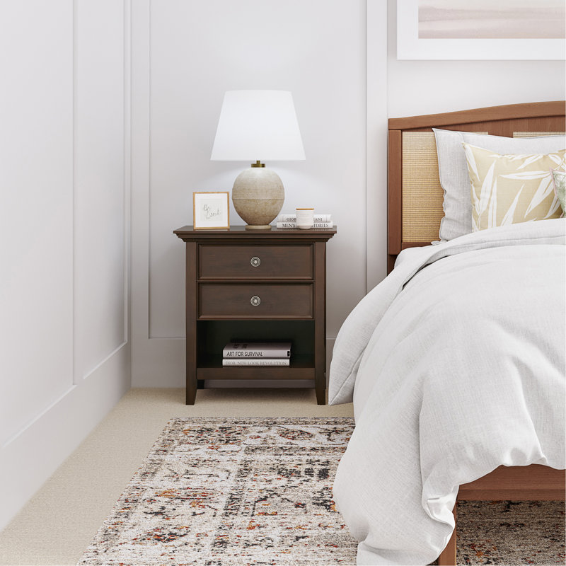 Bedside Table, Brown