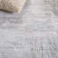 Tapis abstrait en viscose / laine / coton tissé Bedford-97973798
