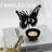 4PCS Butterfly Tea Light Candle Holder, Black Metal Candle Holder for Home Decor-129411026