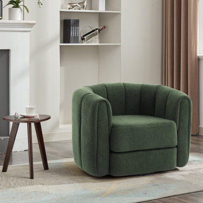 Fauteuil pivotant Lefleur Fauteuil d'appoint Fauteuil de salon Fauteuil confortable