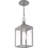6.25in Satin Post Top Lantern Outdoor Light with Clear Glass Shade-101230687