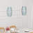 Aref 1 - Light Clear/Chrome/Blue Single Pendant-731715593