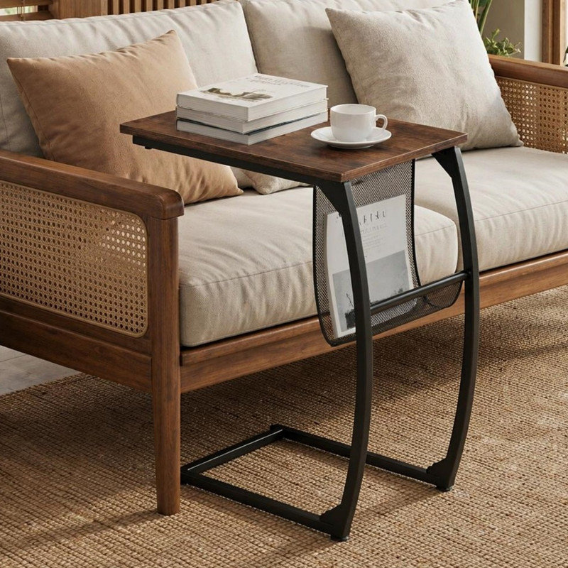 C Table Semi-Circle Side Table