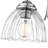 Khyra 1-Light Wall Sconce with Clear Glass-1417595319