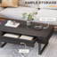 Table basse avec rangement Mid-Century
