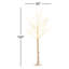 Bouleau lumineux 200l 4pi