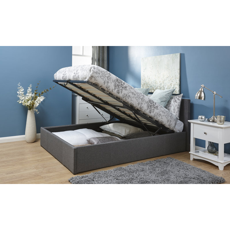 Coopersburg Upholstered Ottoman Storage Bed, Kingsize (5')