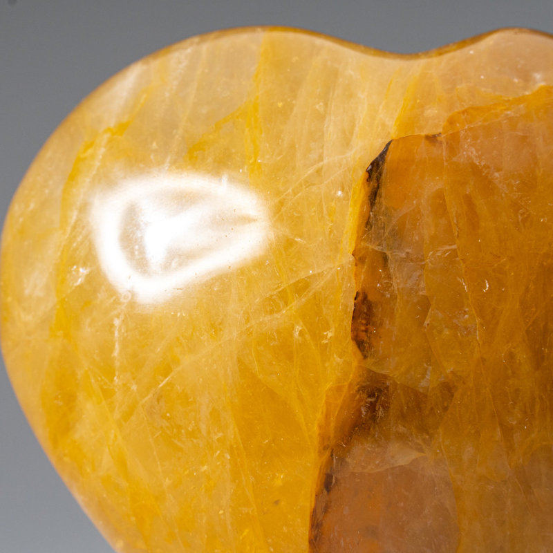 Véritable quartz poli (grand) Hert de Madagascar