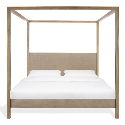Bary Boucle Canopy Bed