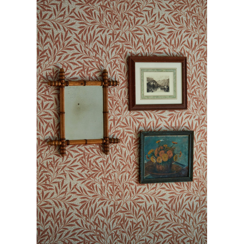 Emerys Willow Wallpaper, Chrysanthemum Pink