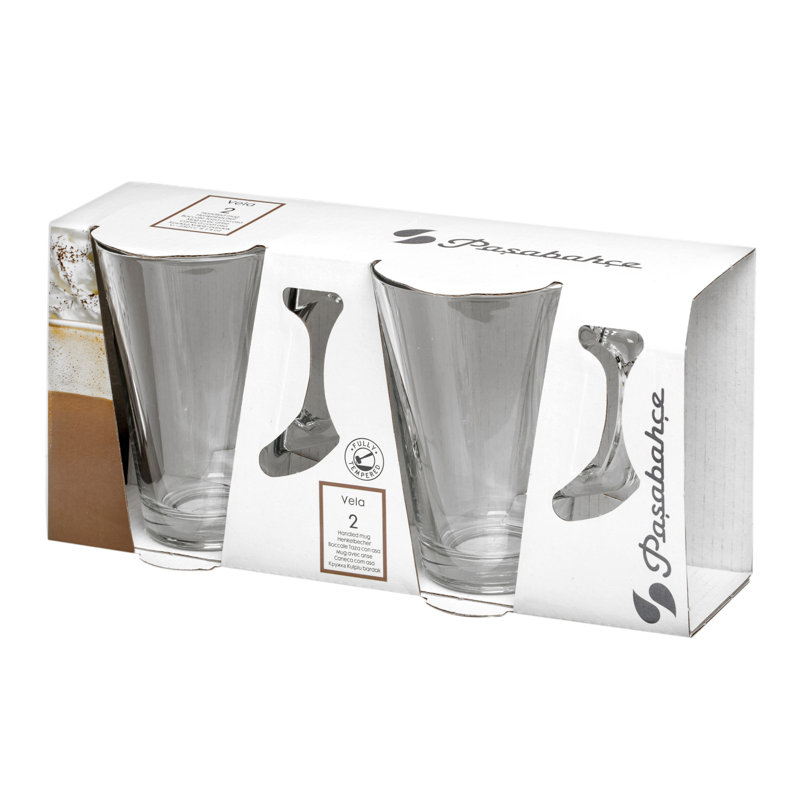 Glass Coffee Mug, 2