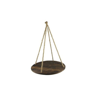 Support à casseroles suspendu en bois