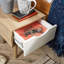 Kennedy 1 Drawer Bedside Storage Table-756400170