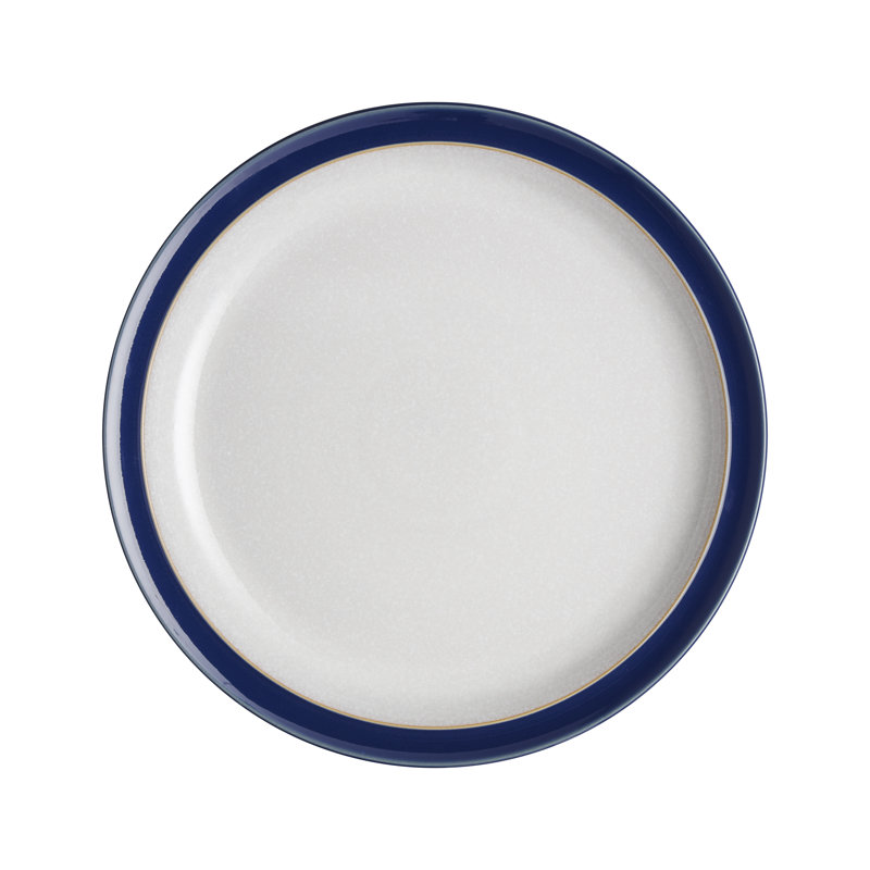 4 assiettes à dîner Elements Dark Blue, Bleu très foncé