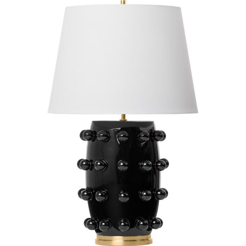 Kelly Wearstler Linden Medium Lamp, Black