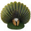Statue de jardin plume de paon