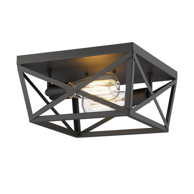 Plafonnier encastré 2 lumières 11 po