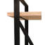 Pols 180 cm H x 110 cm W Steel Etagere Bookcase