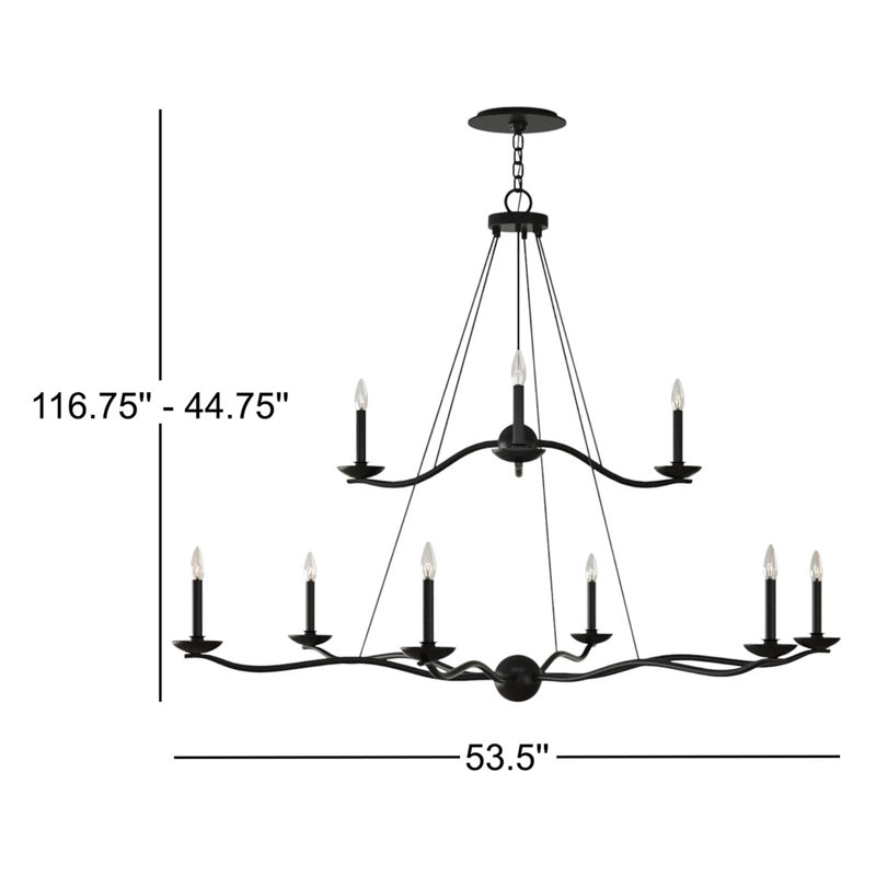 Sawyer 9 - Light Chandelier