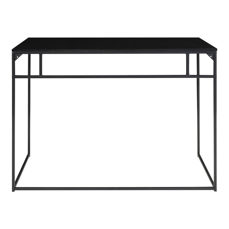 Kestwick Metal Base Writing Desk, Black