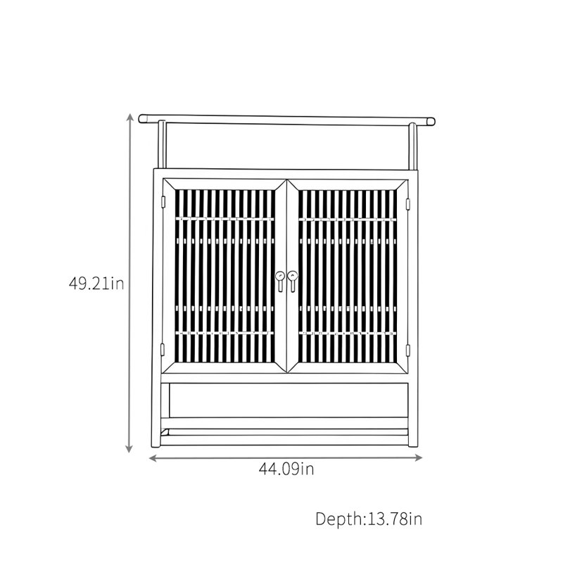 Double-Door Kitchen Sideboard