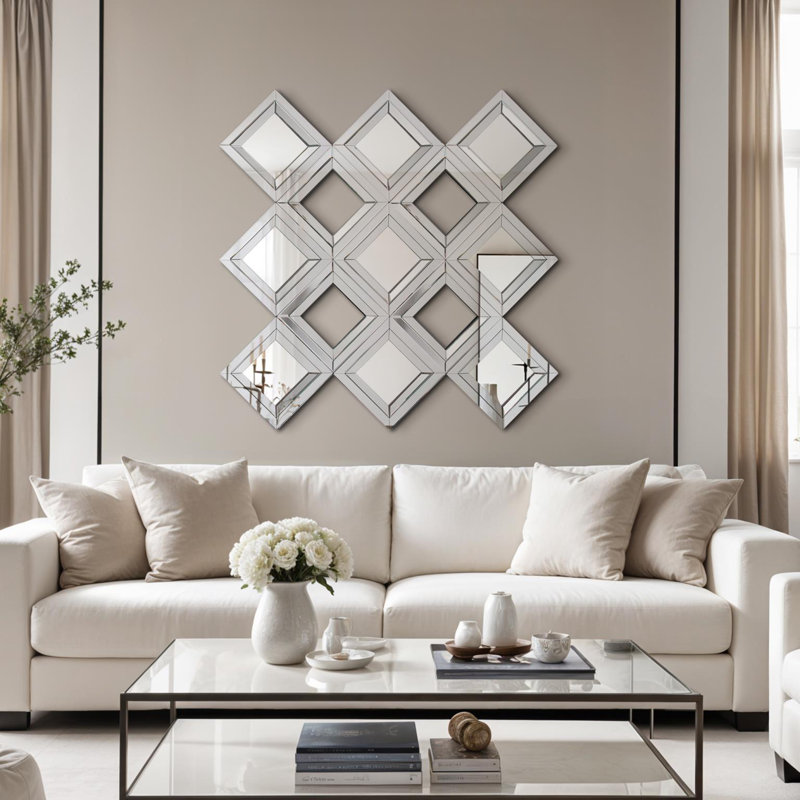 Rison Square Beveled Mirror