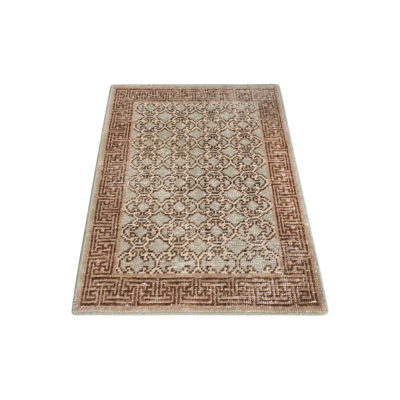 Khotan One-of-a-Kind 2’x3’ Hand Knotted Area Rug