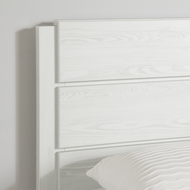 Bethany Platform Storage Bed, Twin, White Pine