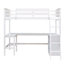 Lit mezzanine avec tablettes et bureau-463224857
