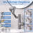 Cerypsa Rotatable Bathroom Faucet 360 Degrees Smart Digital Display Hot And Cold-98593148