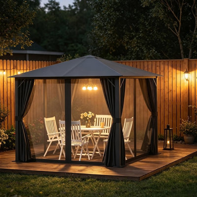 Garden Canopy Shelter,Outdoor Gazebo,Backyard Gazebo,