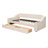 Upholstered Daybed With Storage Armrests And USB Port-1351891565