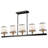 5 - Light Dimmable Kitchen Island Chandelier