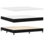 Lit sommier avec matelas Vidaxl noir 78,7 po x 78,7 po-1338477733-1338477739