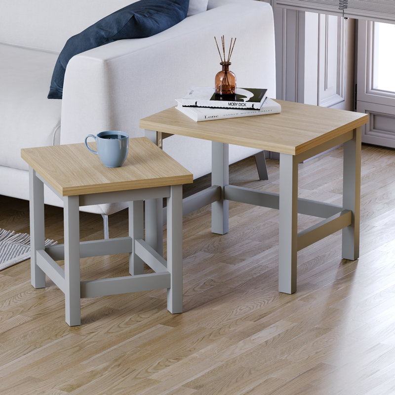 Beacsfield Nesting Tables, Grey
