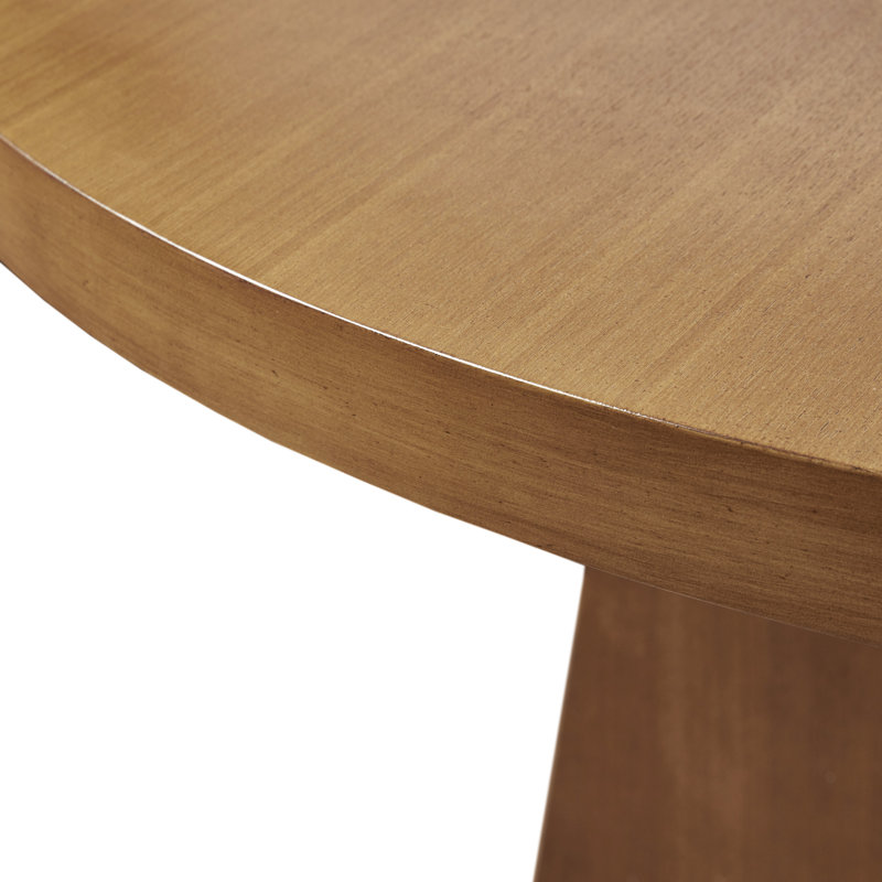 Kennedy 44" Round Trestle Dining Table with X-Base Design