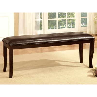 Banc en similicuir Valer