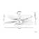 Marjane 130cm Ceiling Fan with LED Lights
