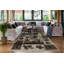 Tapis beige à imprimé animal Keele-482061825