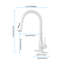 Robinet de cuisine avec douchette extractible-119337353