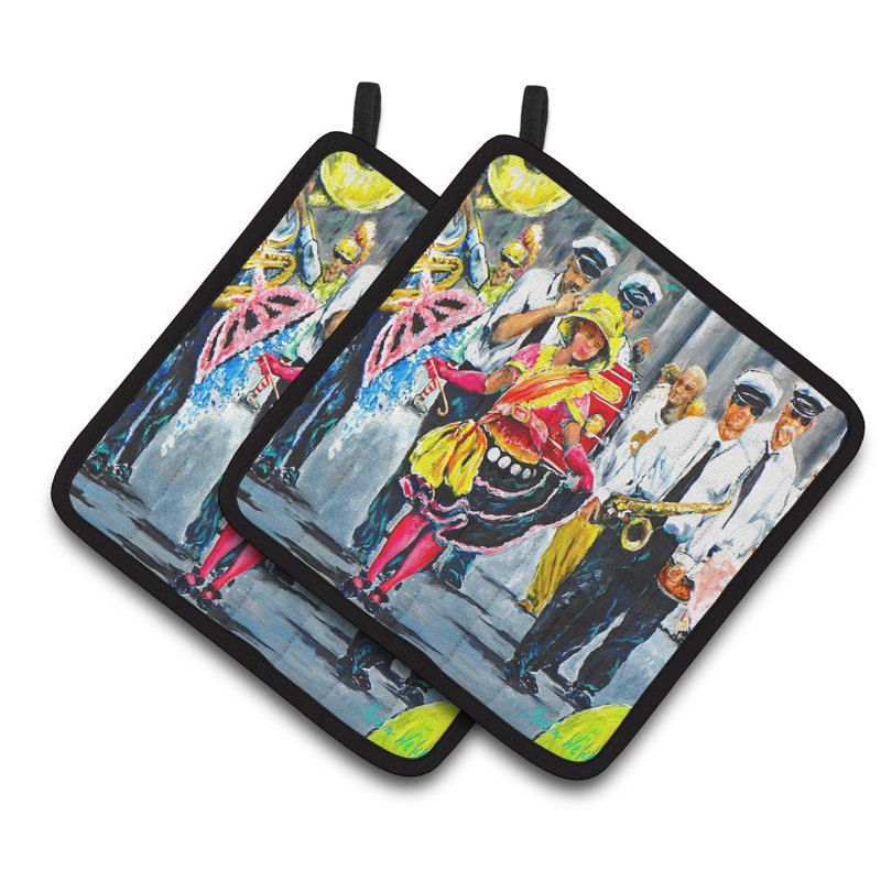 Caroline's Treasures Cotton Potholder Set