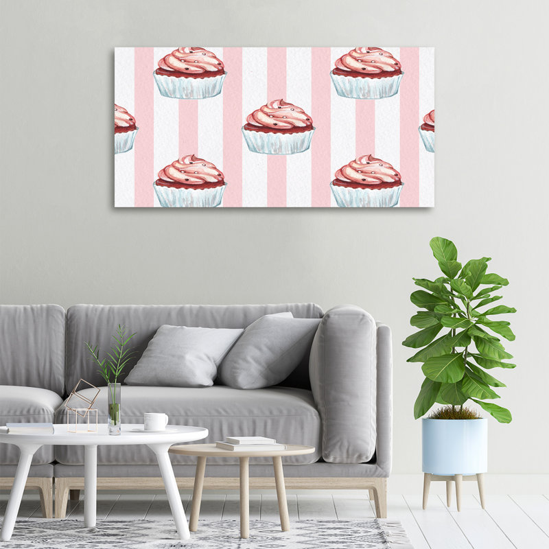 Cupcakes - Wrapped Canvas Print
