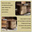 94.49"New Chinese Style Brown Rectangular Ash Wood Executive Desk-358000689