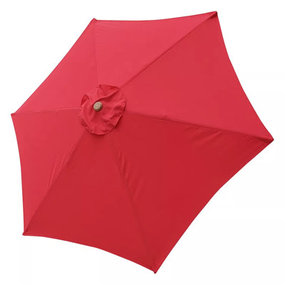 10ft Patio Umbrella Canopy Top Cover Replacement Fits 6 Ribs (canopy Only)