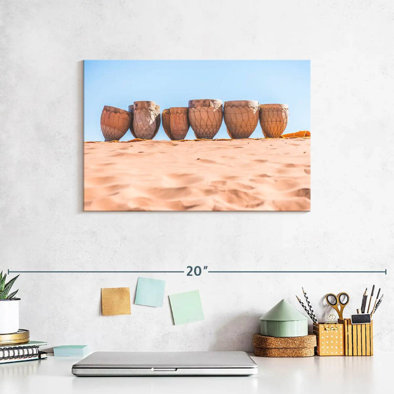 Abarca Desert Drums, 8" H x 12" W