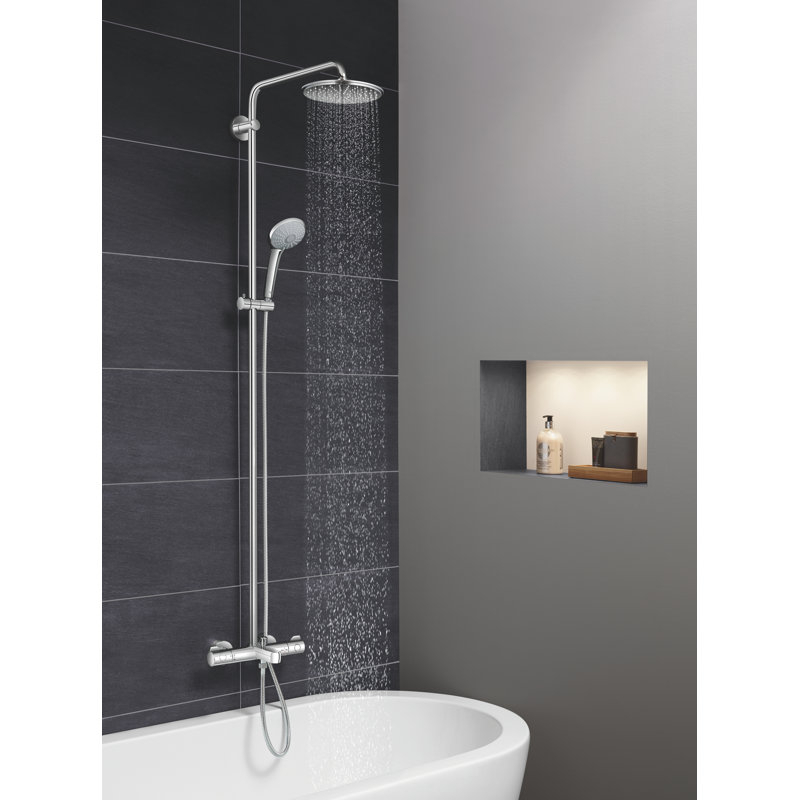 Système de douche complet thermostatique Euphoria® avec technologie TurboStat