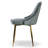 Tebikerei 20'' H Velvet Upholstered Parsons Chair