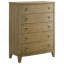 Commode 5 tiroirs Natural Pine