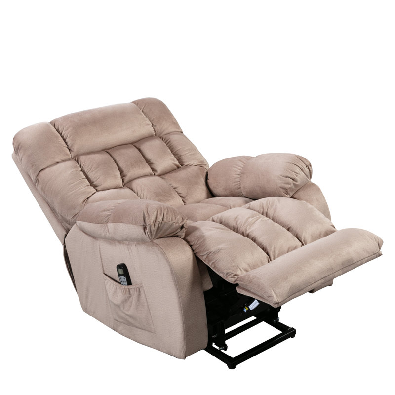 Fauteuil inclinable électrique avec massage Belk, Moka