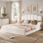 Lit de sol tapissier Teddy-600911452-600911453